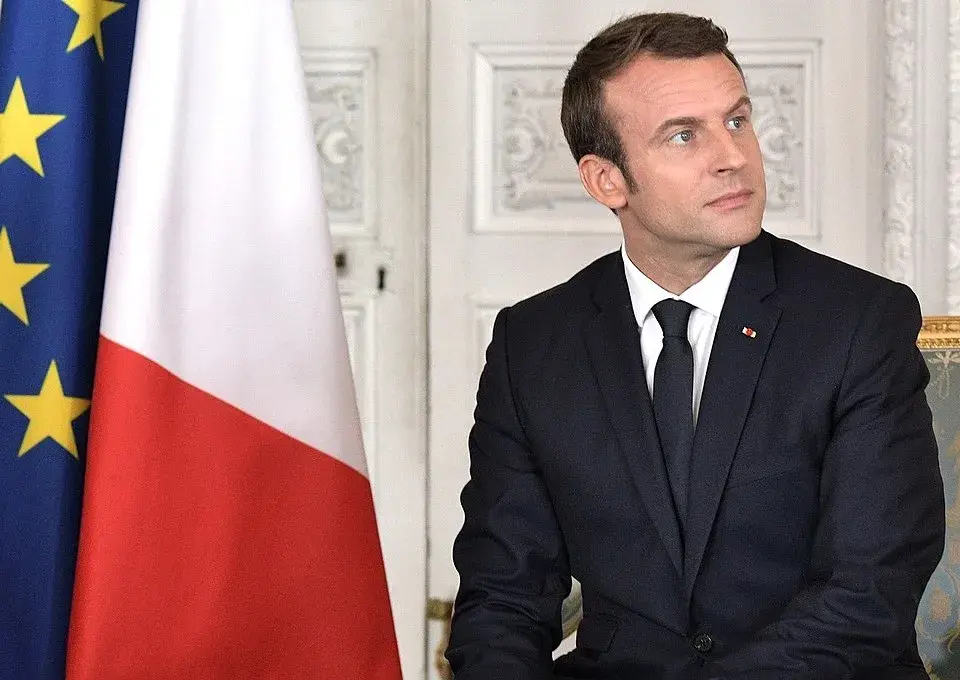 French President Emmanuel Macron.