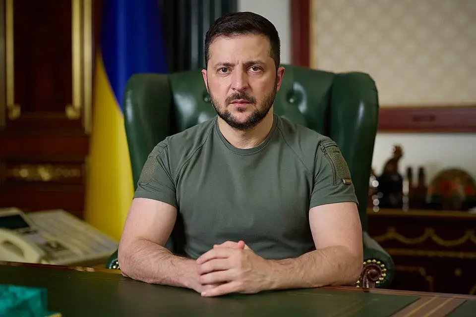 Ukrainian President Volodymyr Zelensky